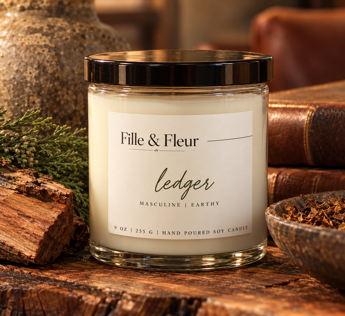 Ledger 9oz. Candle