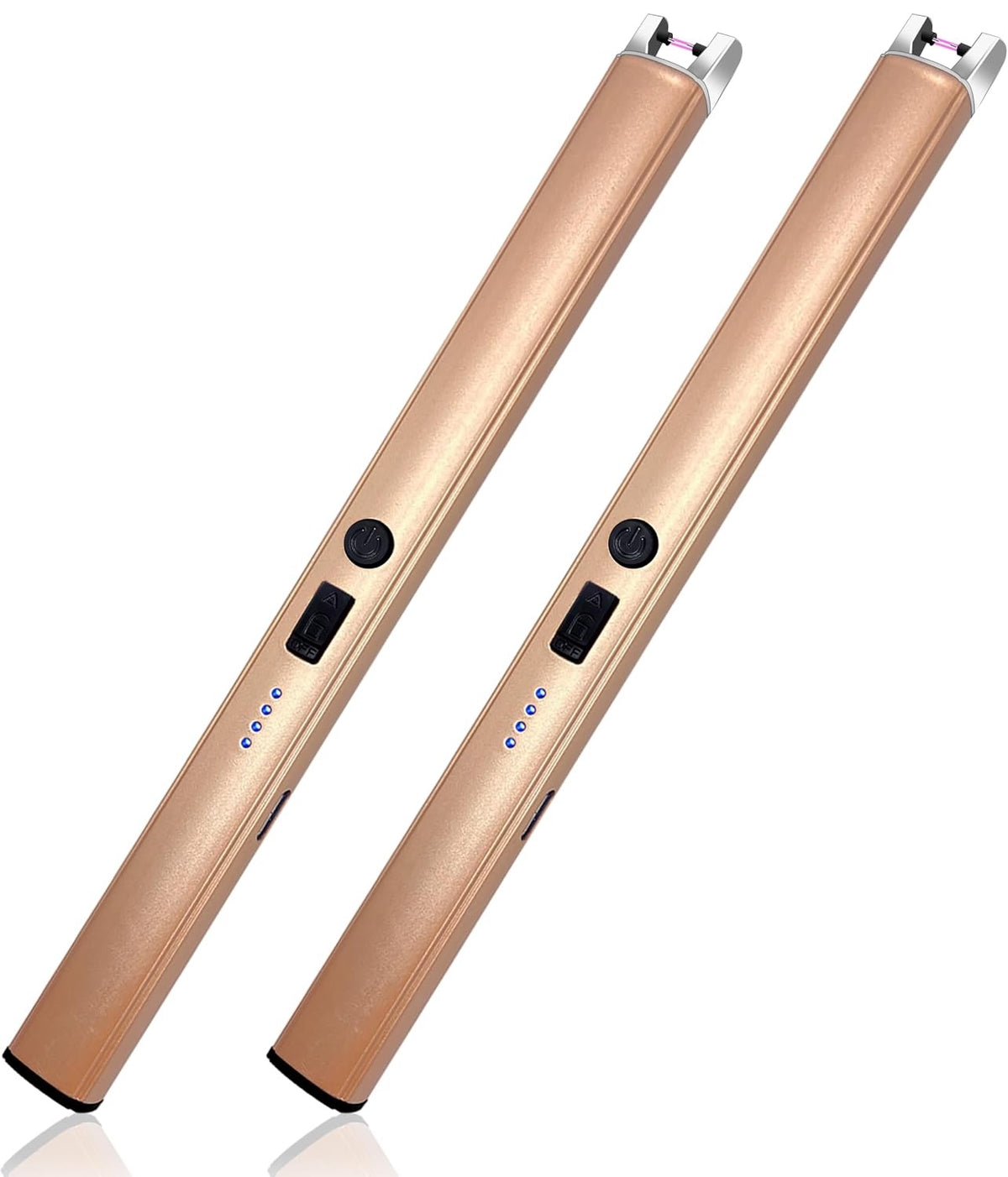 Electric Lighter, Rechargeable, 2pk